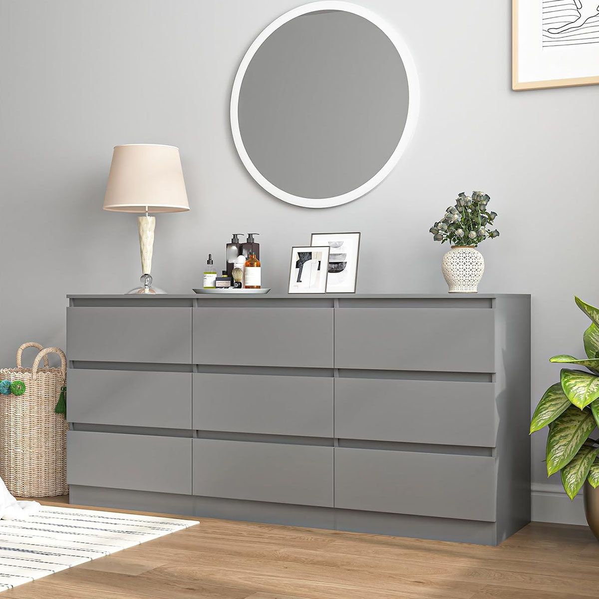large dresser with deep drawers Black Contemporary while the rounded corners and floor gaomon 7 Drawer Dresser for