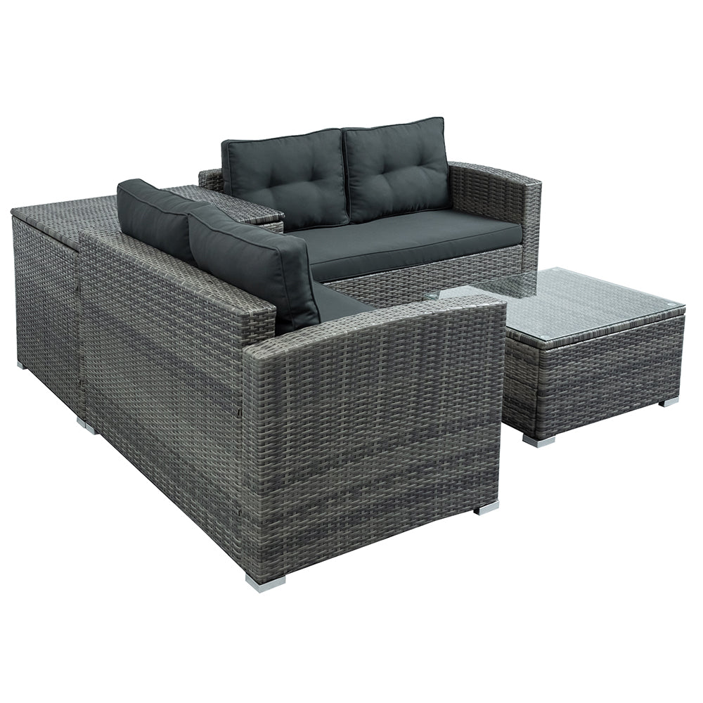 Furniture Sofa Set with Large Storage Box