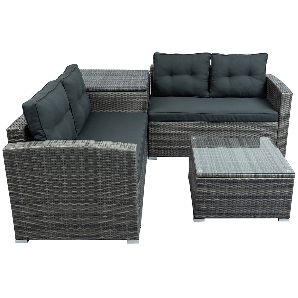 Furniture Sofa Set with Large Storage Box