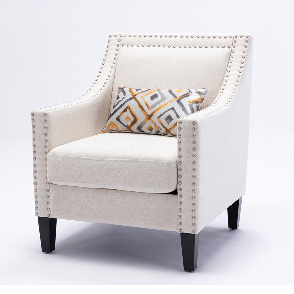 Sofa Armchair with Nailheads