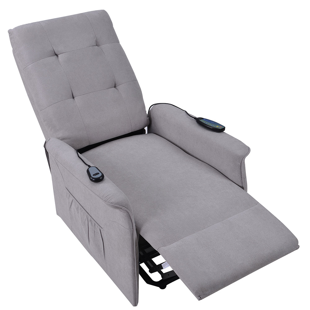 Power Lift Recliner Chair with Adjustable Massage Function