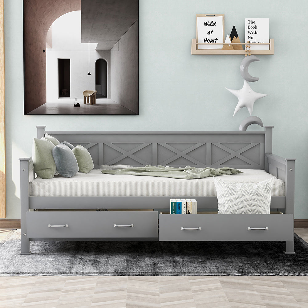 Twin Size Daybed with Drawers