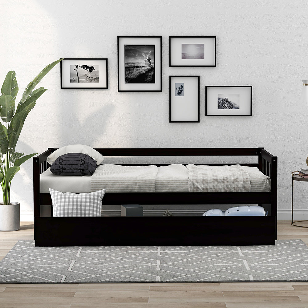 Twin Size Daybed with Inseparable Drawers