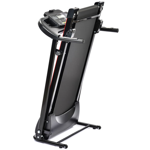 Folding Electric Treadmill Running Machine, Black