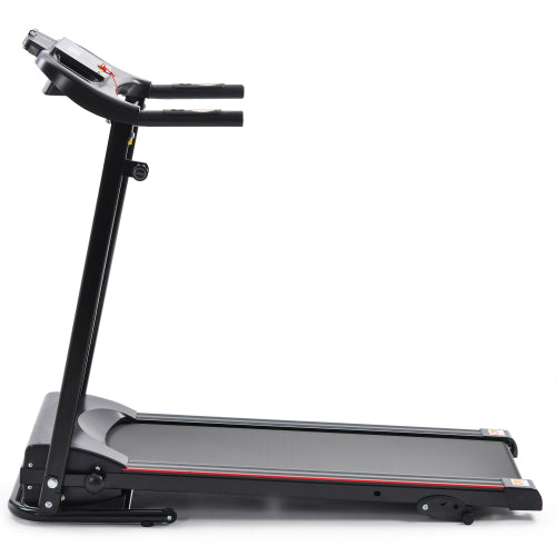 Folding Electric Treadmill Running Machine, Black