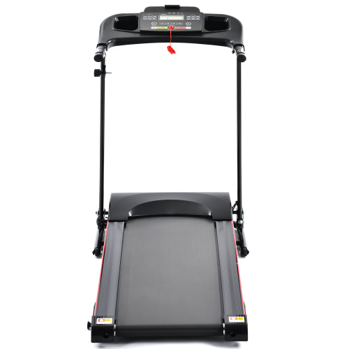 Folding Electric Treadmill Running Machine, Black