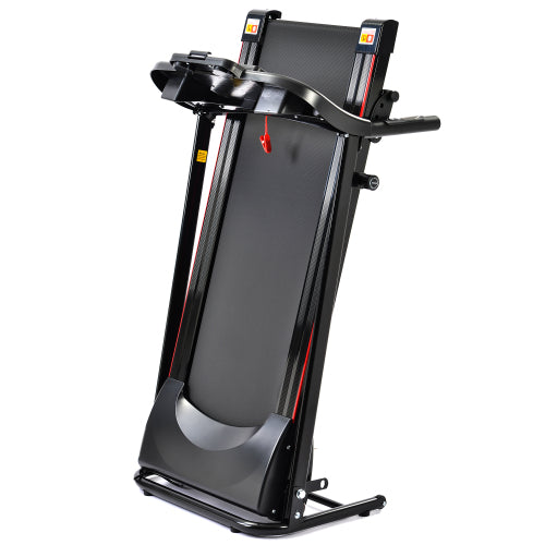 Folding Electric Treadmill Running Machine, Black