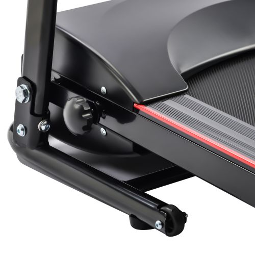 Folding Electric Treadmill Running Machine, Black