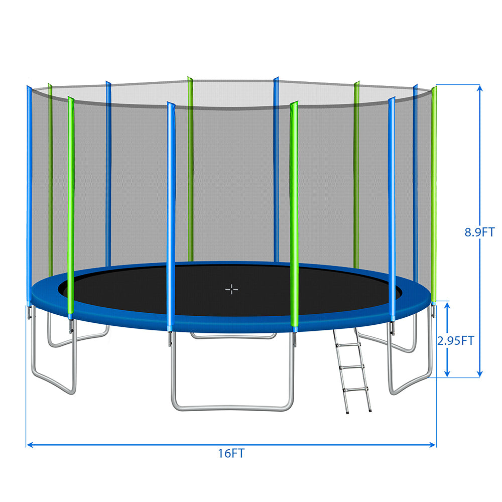 16FT Trampoline for Kids