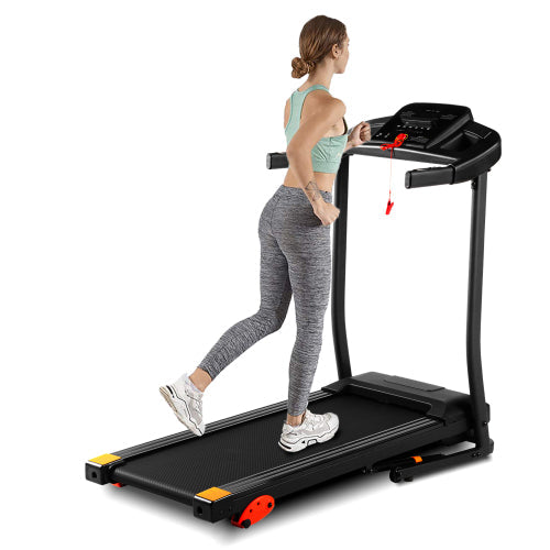 Home Folding Treadmill with LED Display, Black