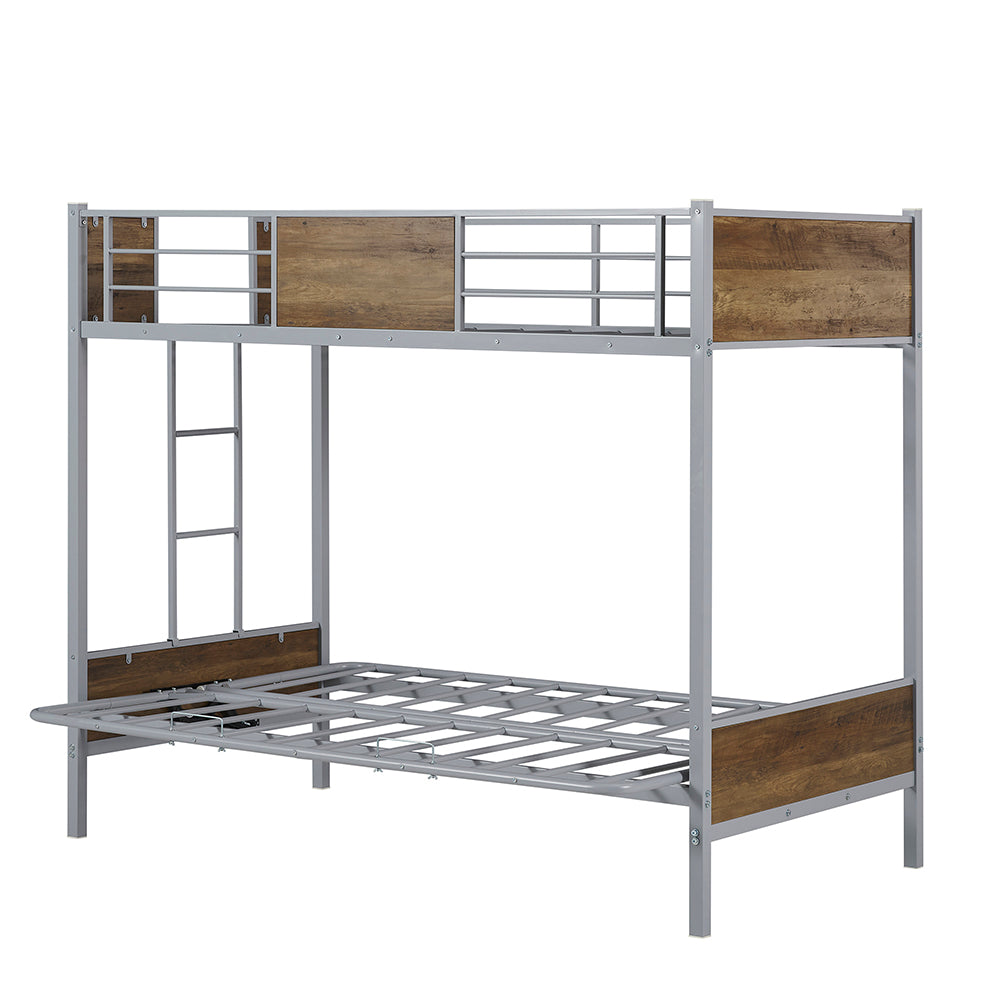 Twin-Over-Futon Bunk Bed