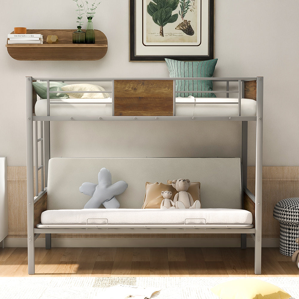 Twin-Over-Futon Bunk Bed