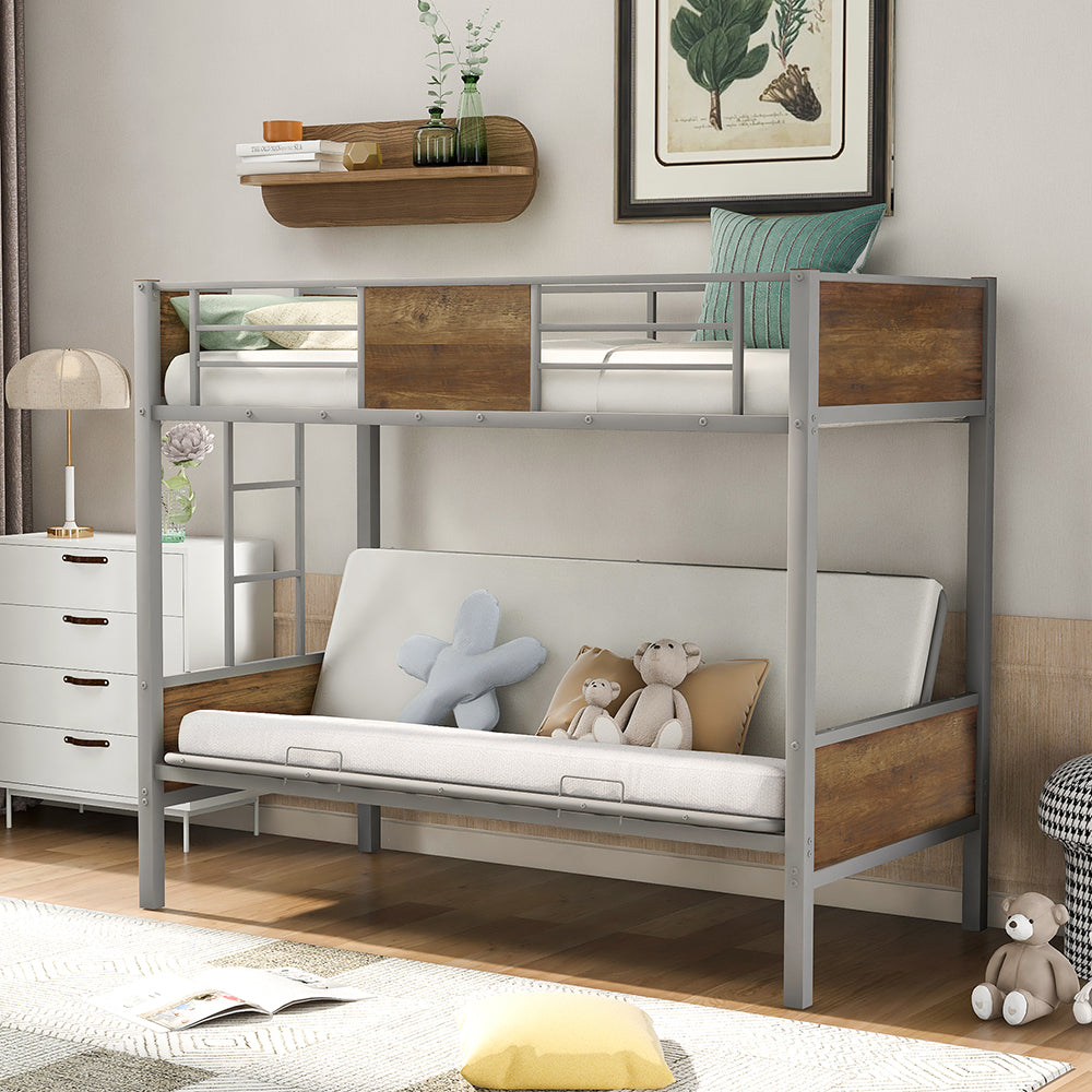 Twin-Over-Futon Bunk Bed