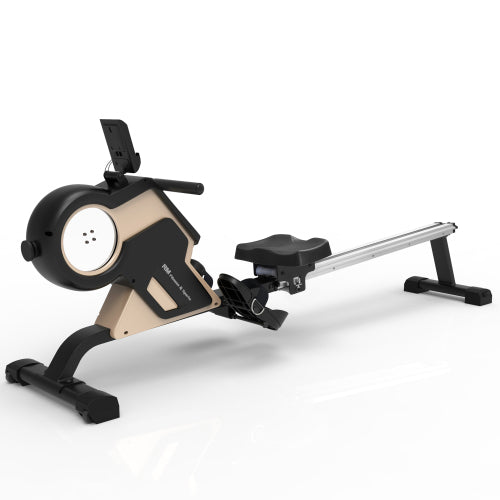 Rowing Machine Indoor Rower with LED Monitor and 8-level Resistance