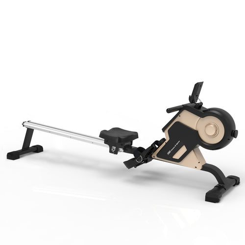 Rowing Machine Indoor Rower with LED Monitor and 8-level Resistance