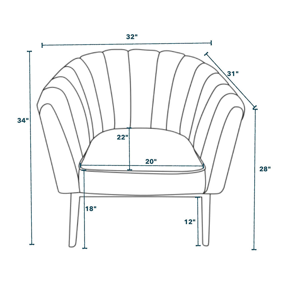 Upholstered Armchair