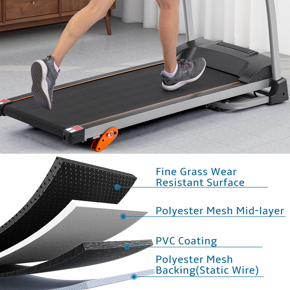 Folding Treadmill 1.5HP Electric Running & Jogging Machine