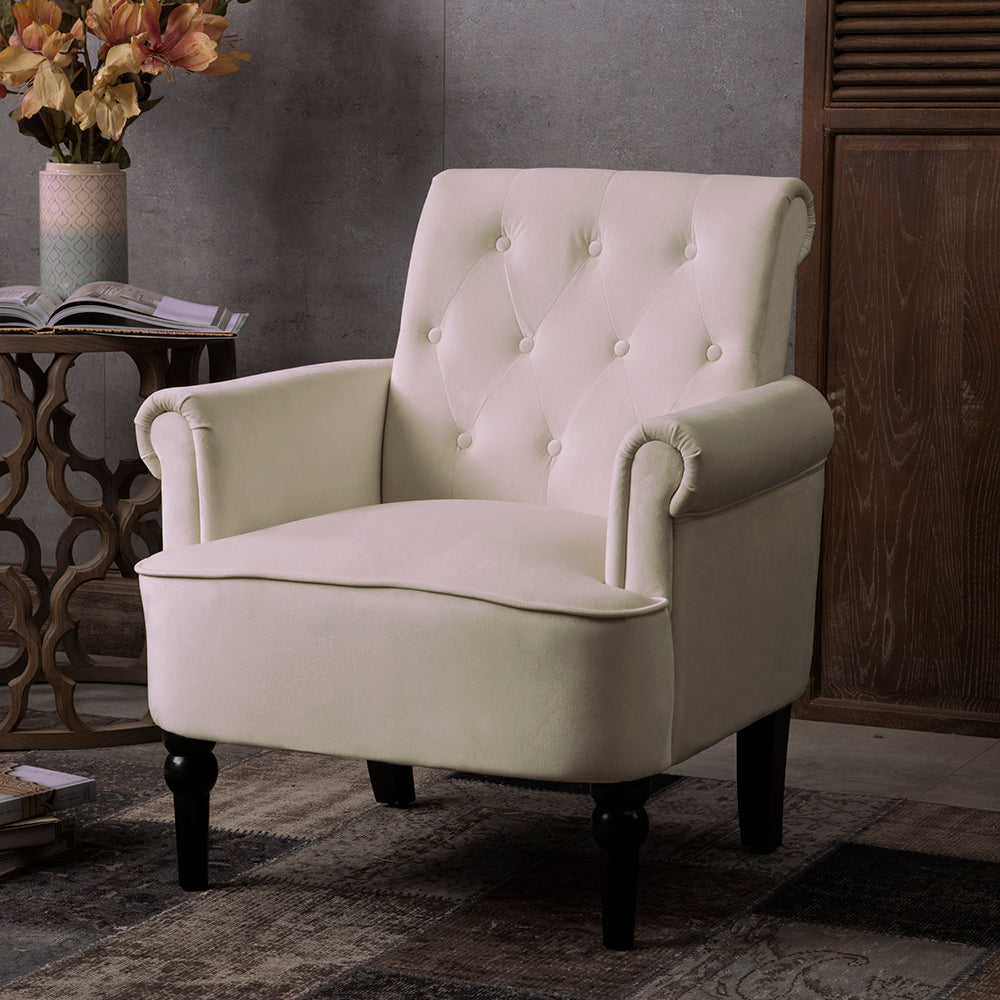 Upholstered Armchair Single Sofa Chair