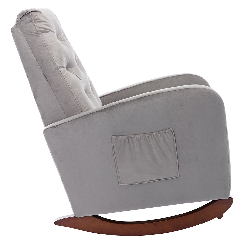 Rocking Sofa Chair Nursery Upholstered Armchair