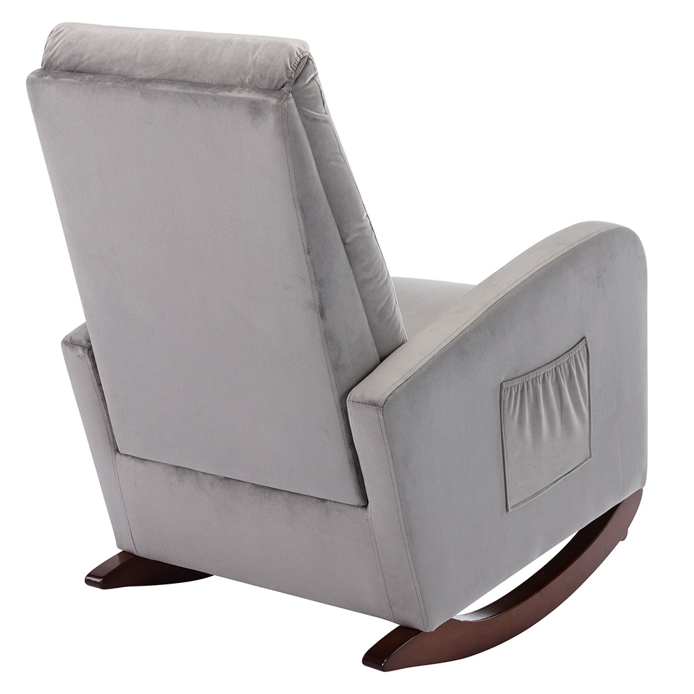 Rocking Sofa Chair Nursery Upholstered Armchair