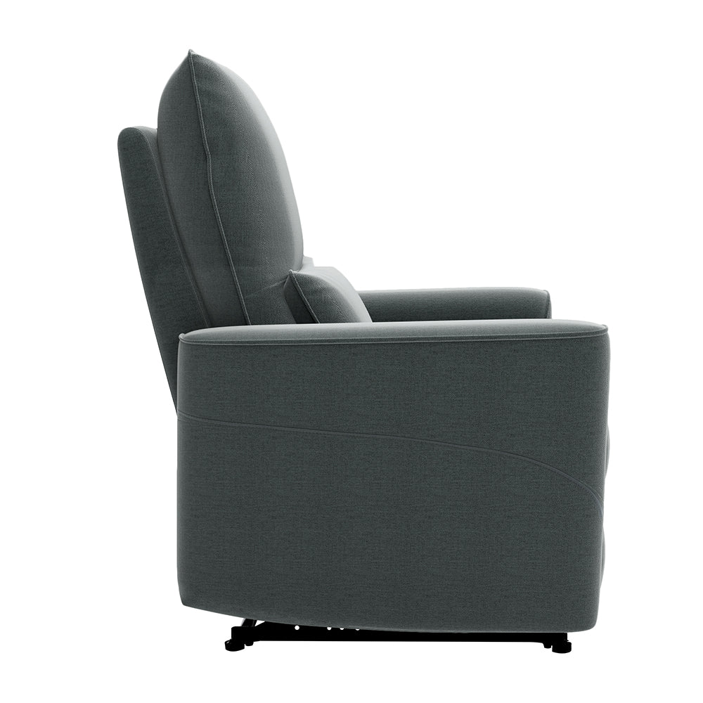 Microfiber Manual Recliner Sofa Chair