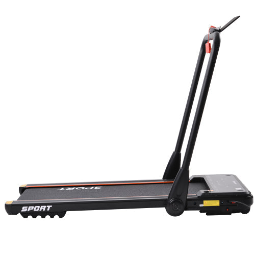 2.5HP Horizontally Foldable Electric Treadmill Motorized Running Machine