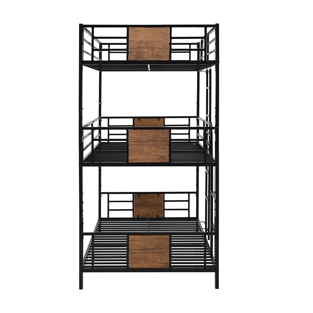 Twin Size Triple Bunk Bed