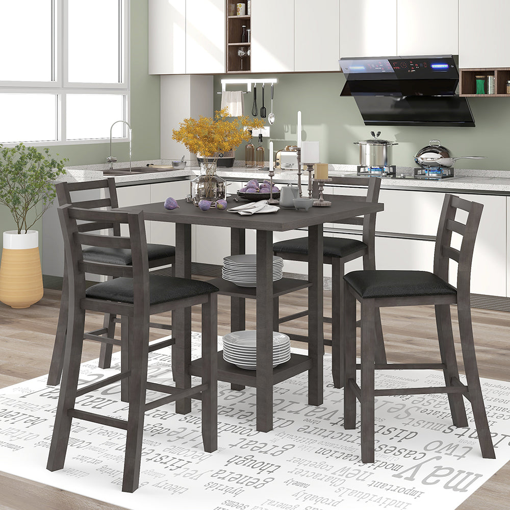 Counter Height Padded Dining Chairs