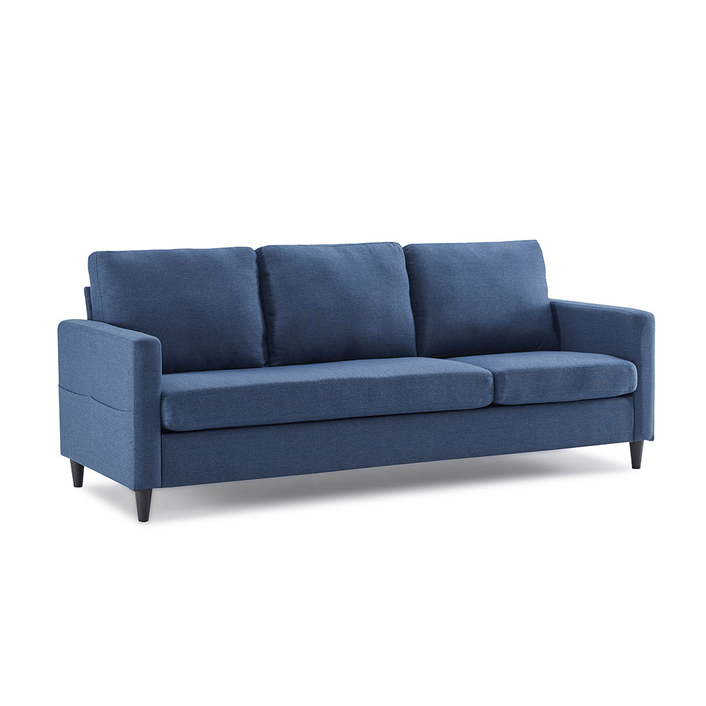 Reversible Sectional Sofa with Handy Side Pocket