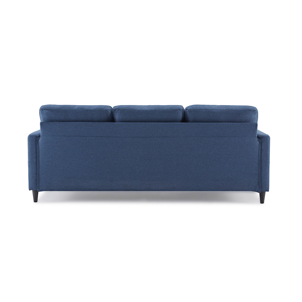 Reversible Sectional Sofa with Handy Side Pocket