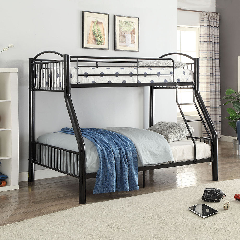 Metal Twin over Full Tube Bunk Bed