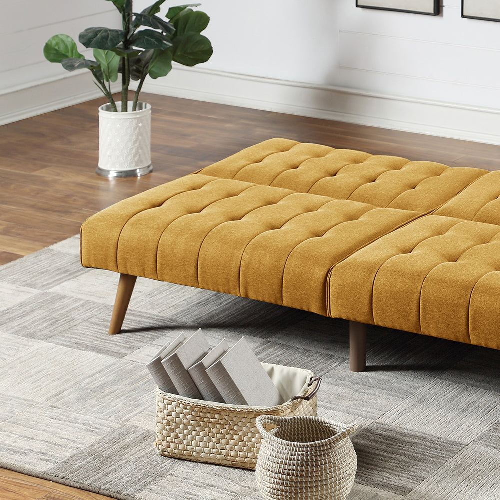 Convertible Sofa Bed Tufted Cushion Couch