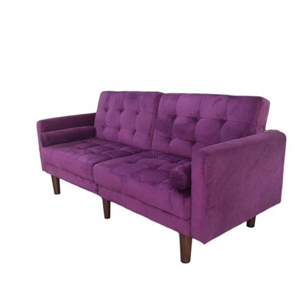 Sleep Recliner Velvet Upholstered Arm Sofa