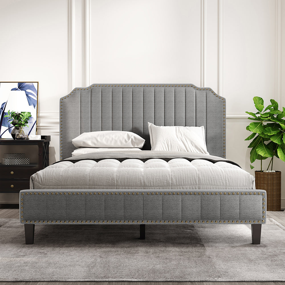 Upholstered Platform Bed