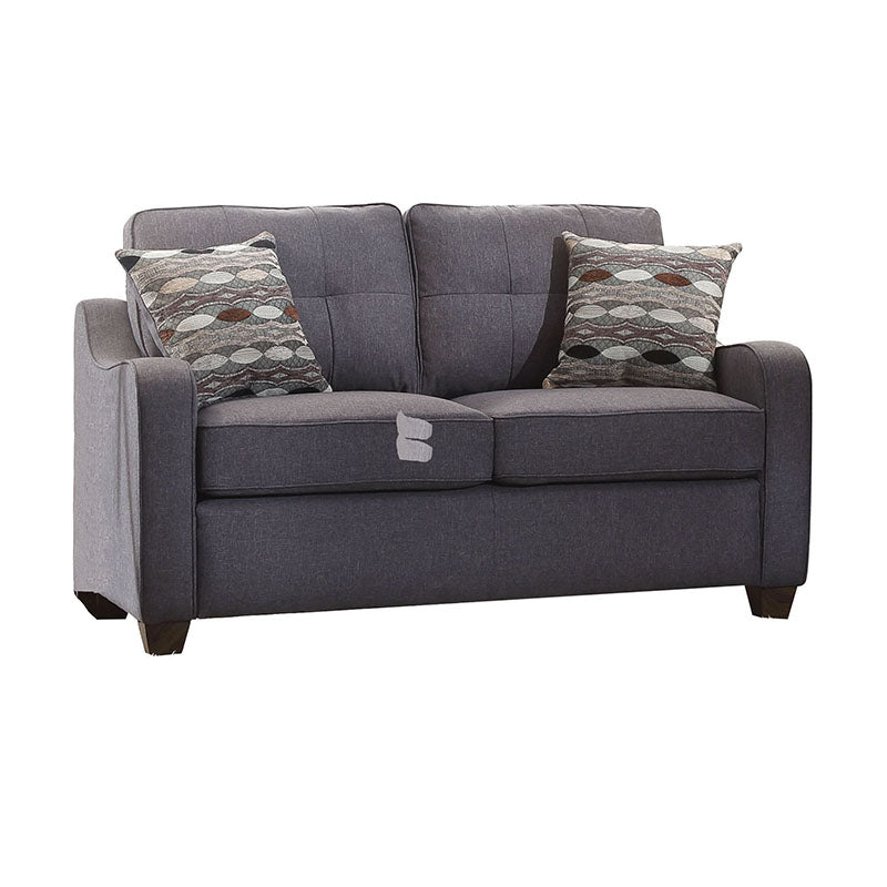 Upholstered Tufted Loveseat Sofa