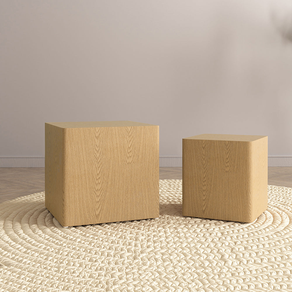 Square Accent Tables Set of 2