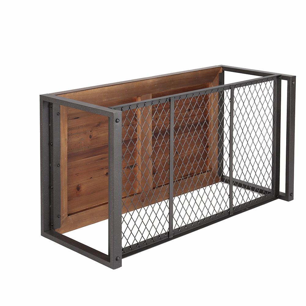 Coffee Table with Mesh Shelf