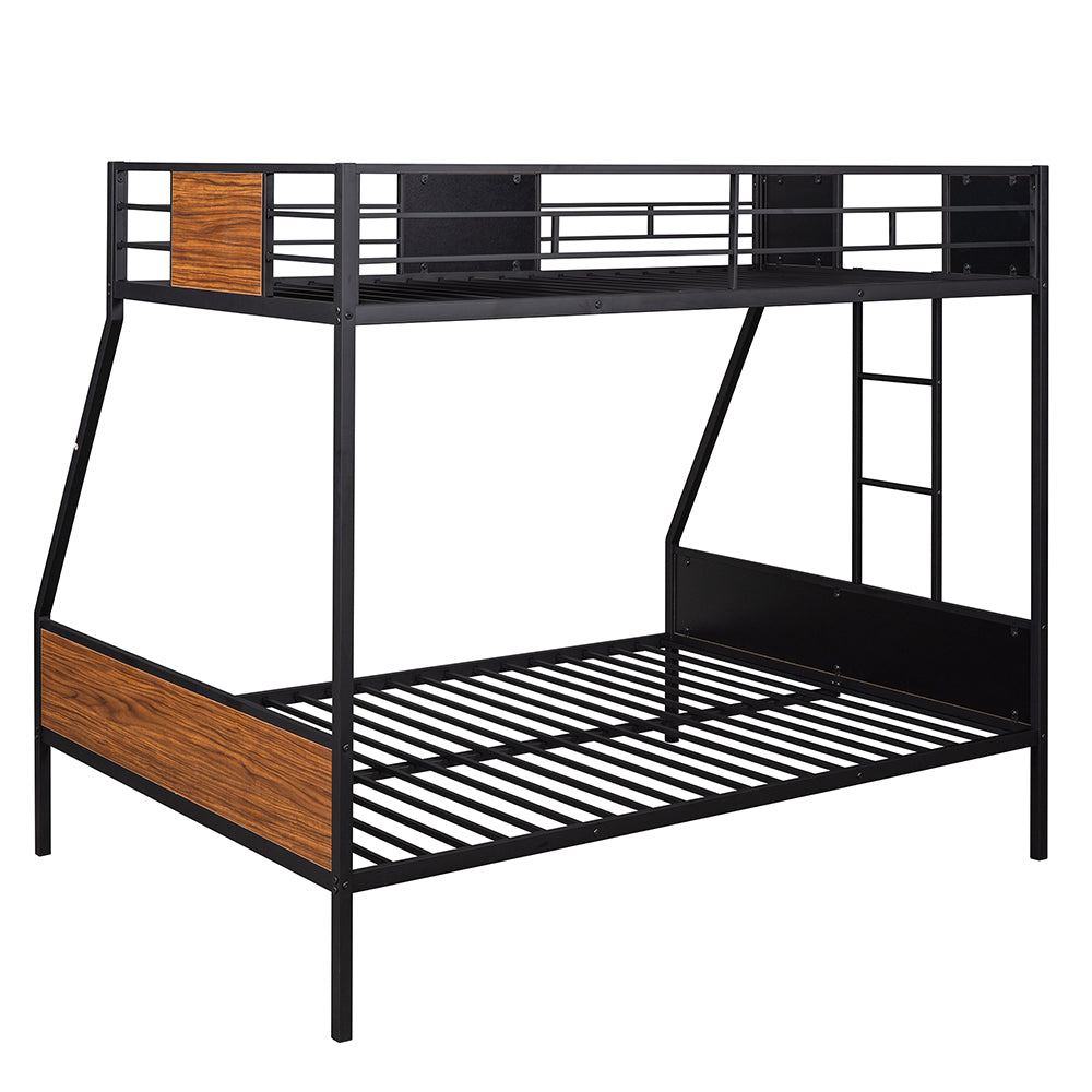 Twin-over-full Metal Bunk Bed Frame