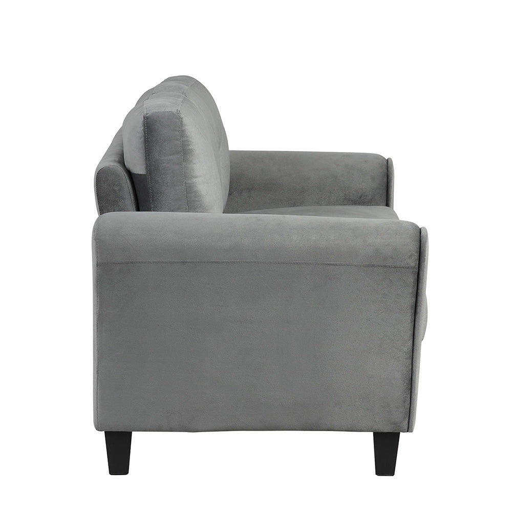 Tufted Upholstered Armsofa