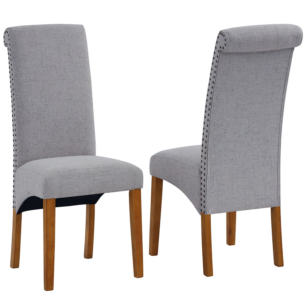 Upholstered Dining Chairs Set Of 2