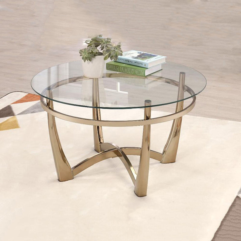 Round Glass Coffee Table