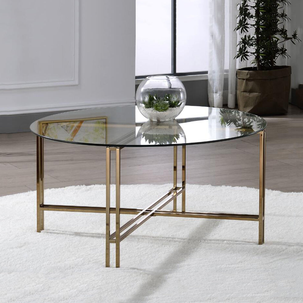 Round Glass Coffee Table