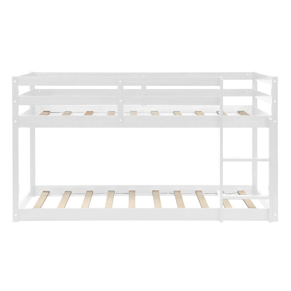 Twin over Twin Floor Bunk Bed