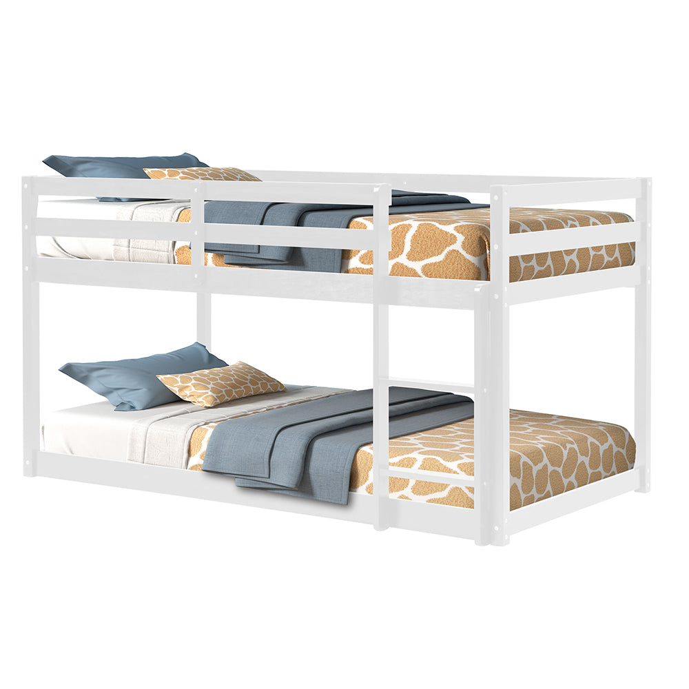 Twin over Twin Floor Bunk Bed