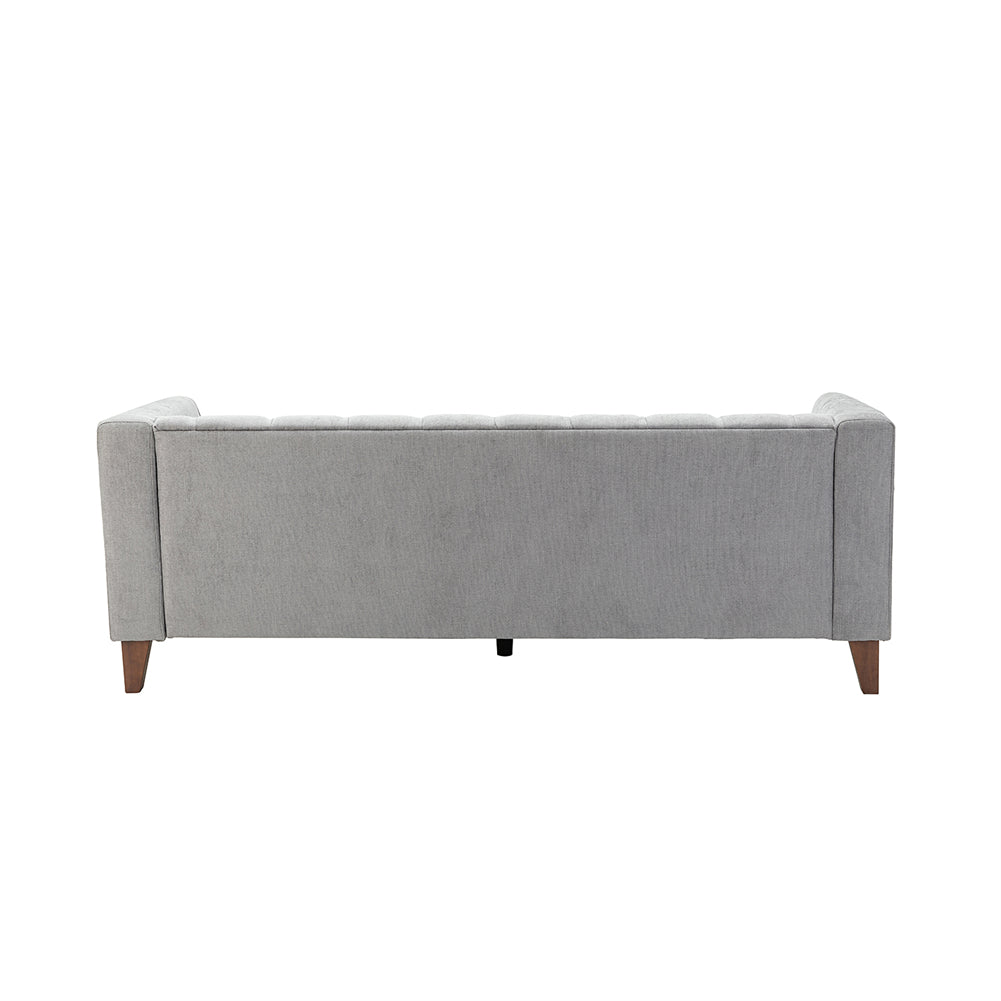 Tufted Sofa with Nailhead Trim