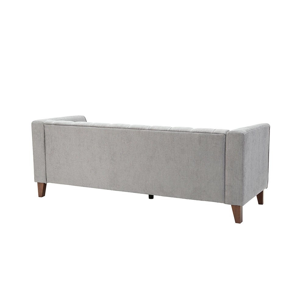 Tufted Sofa with Nailhead Trim