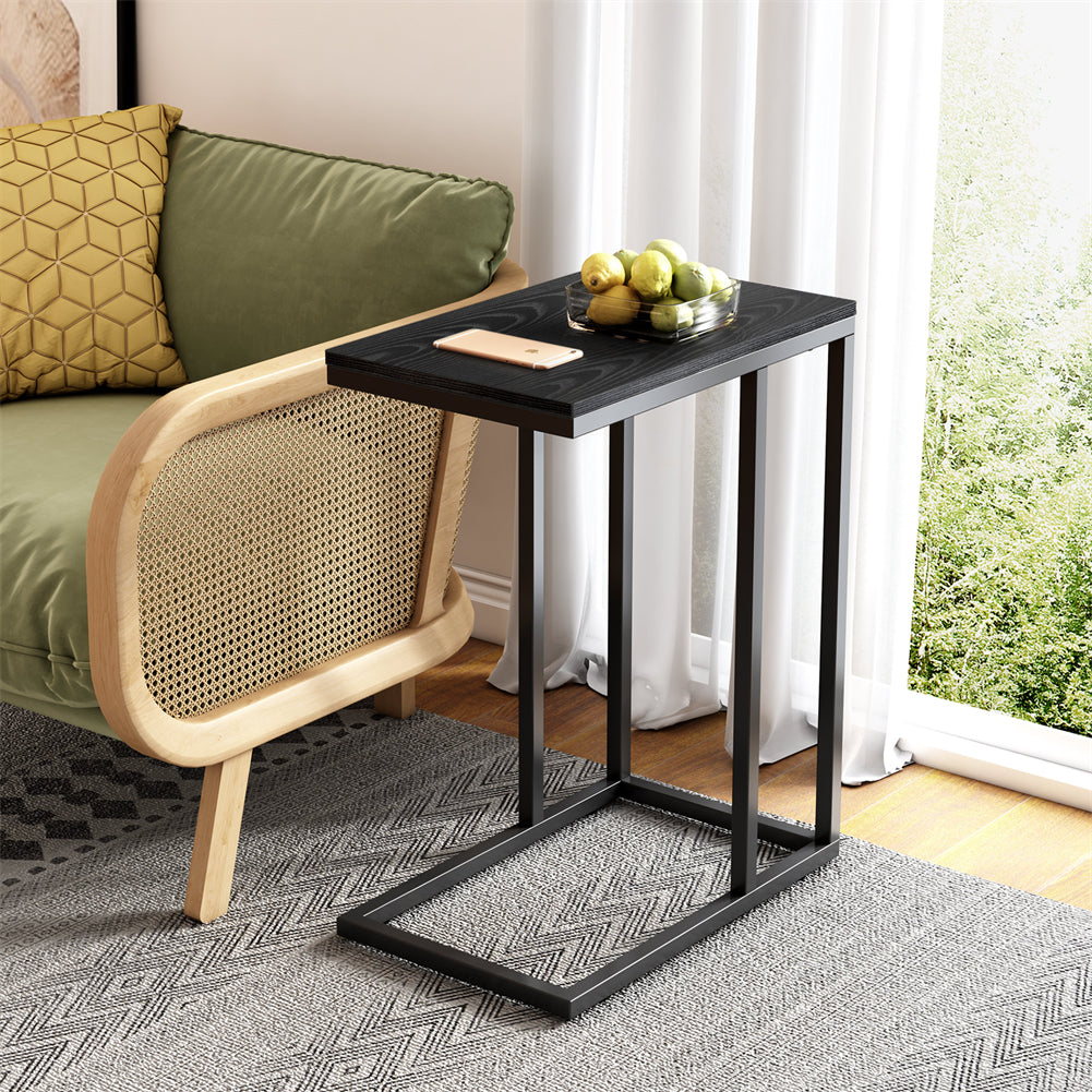 C Shaped End Table