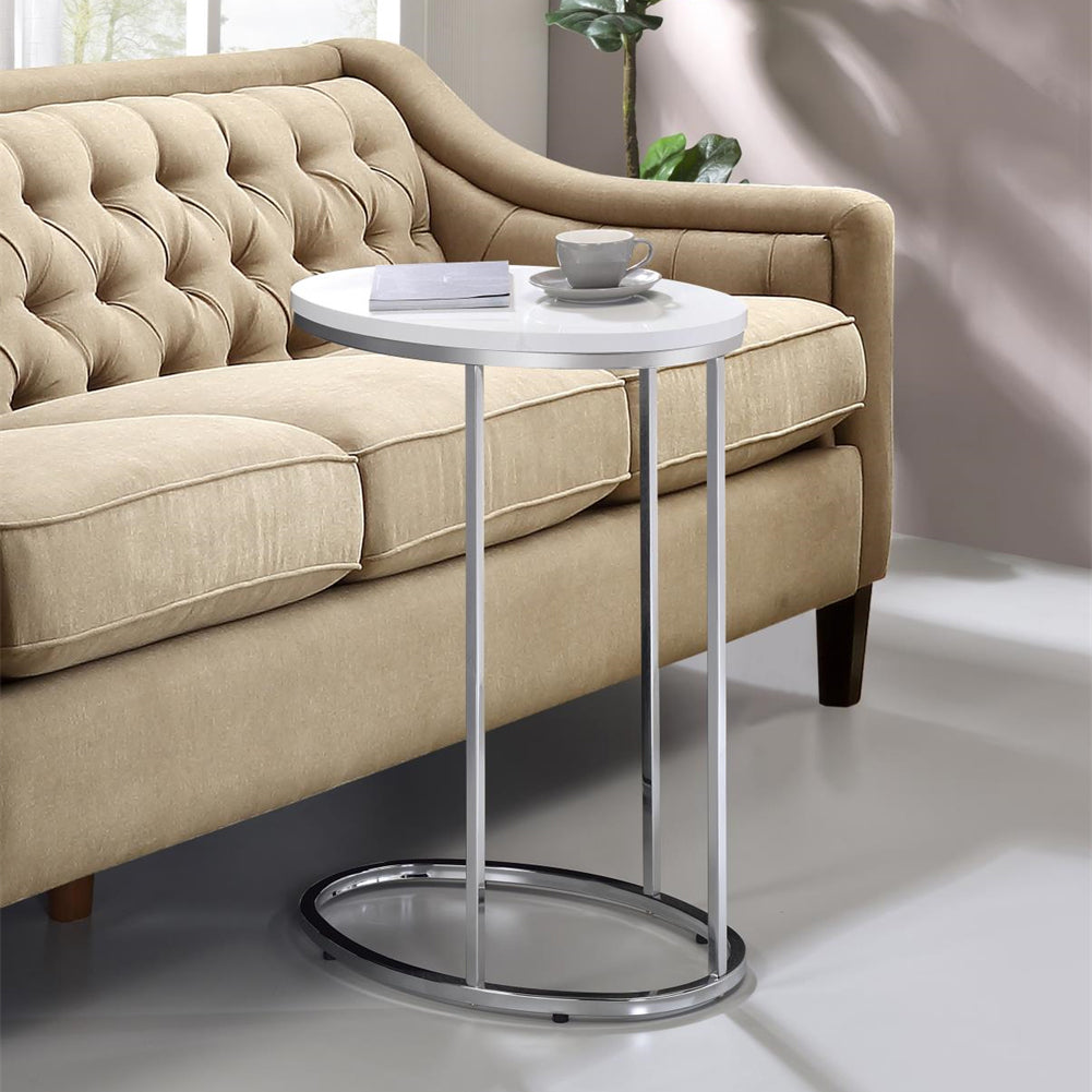 C Shaped End Table