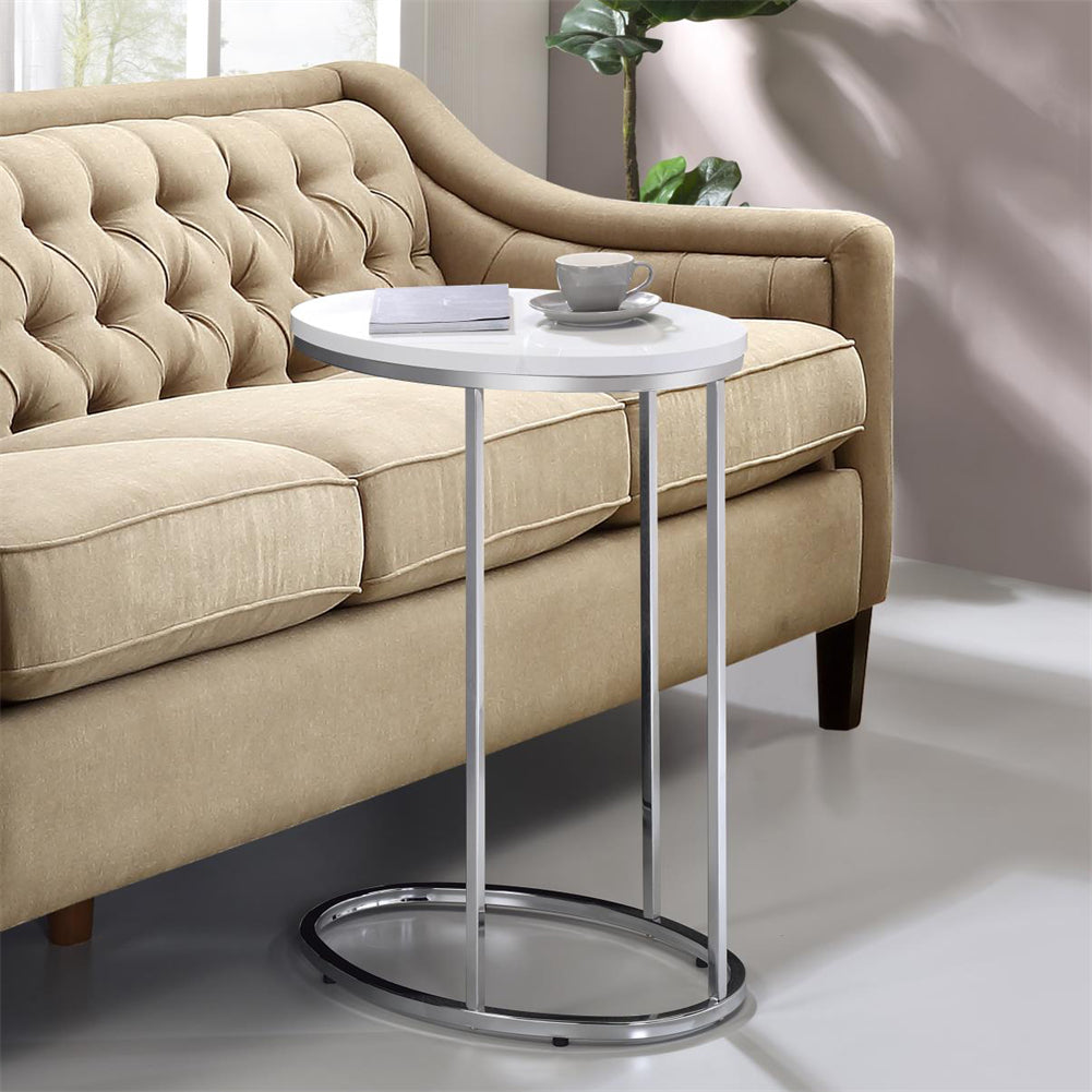 C Shaped End Table