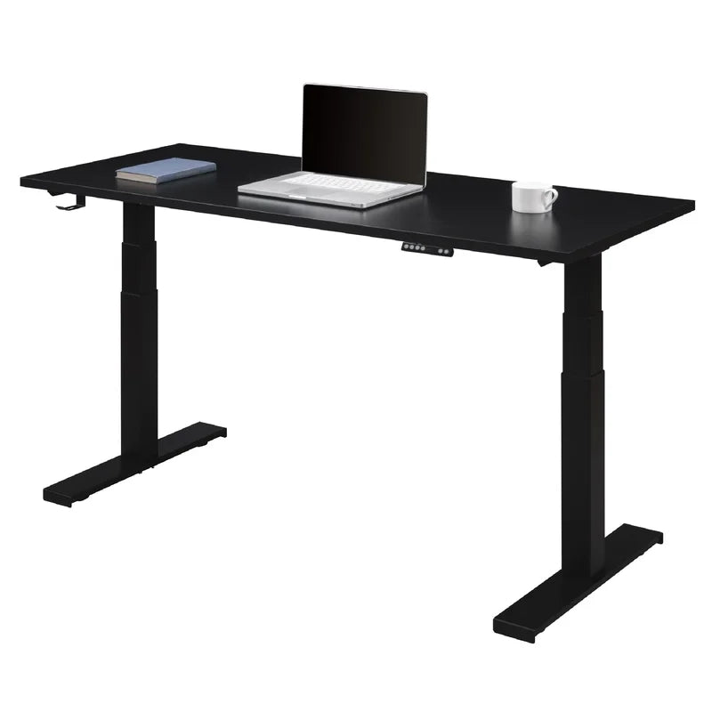 Height Adjustable Electric Standing Desk, Black